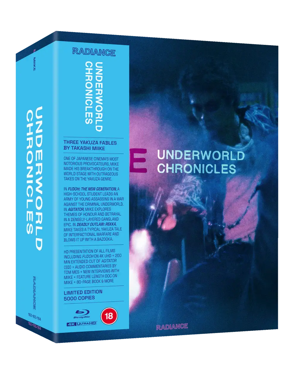 Underworld Chronicles: Three Yakuza Fables by Takashi Miike (bluray) Limited Edition Boxset