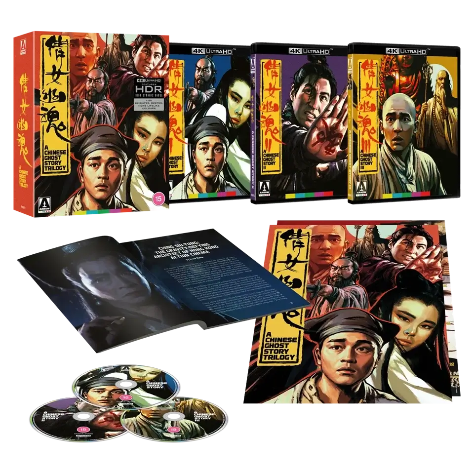 A Chinese Ghost Story Trilogy 4KUHD Limited Edition Boxset - Terracotta Distribution