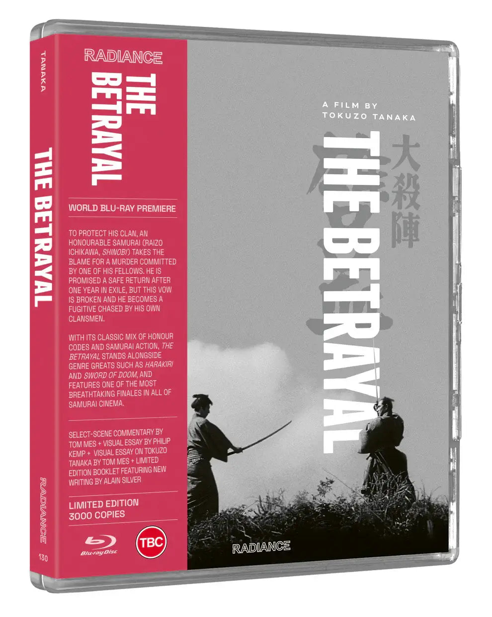 The Betrayal (bluray) Limited Edition