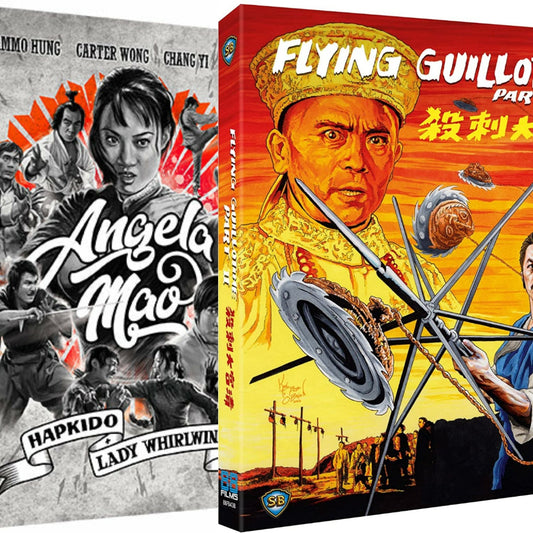 Angela Mao Boxset and Flying Guillotine 2 blu ray - TerracottaDistribution