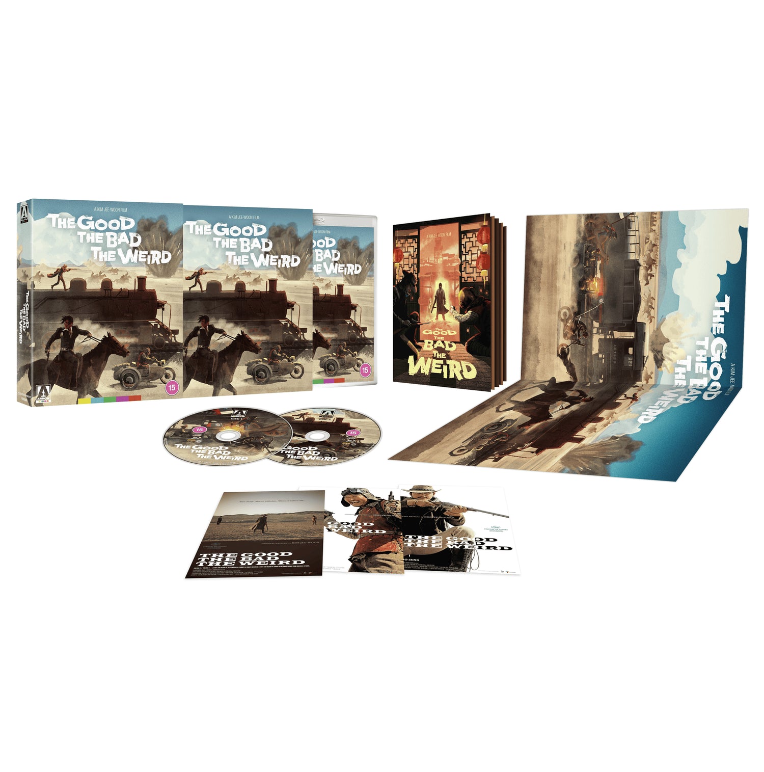 The Good, The Bad, The Weird arrow video bluray limited edition Terracotta 