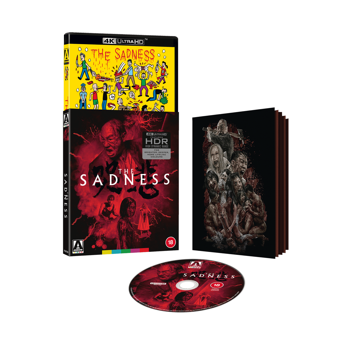 The Sadness (4KUHD) Limited Edition slipcase version