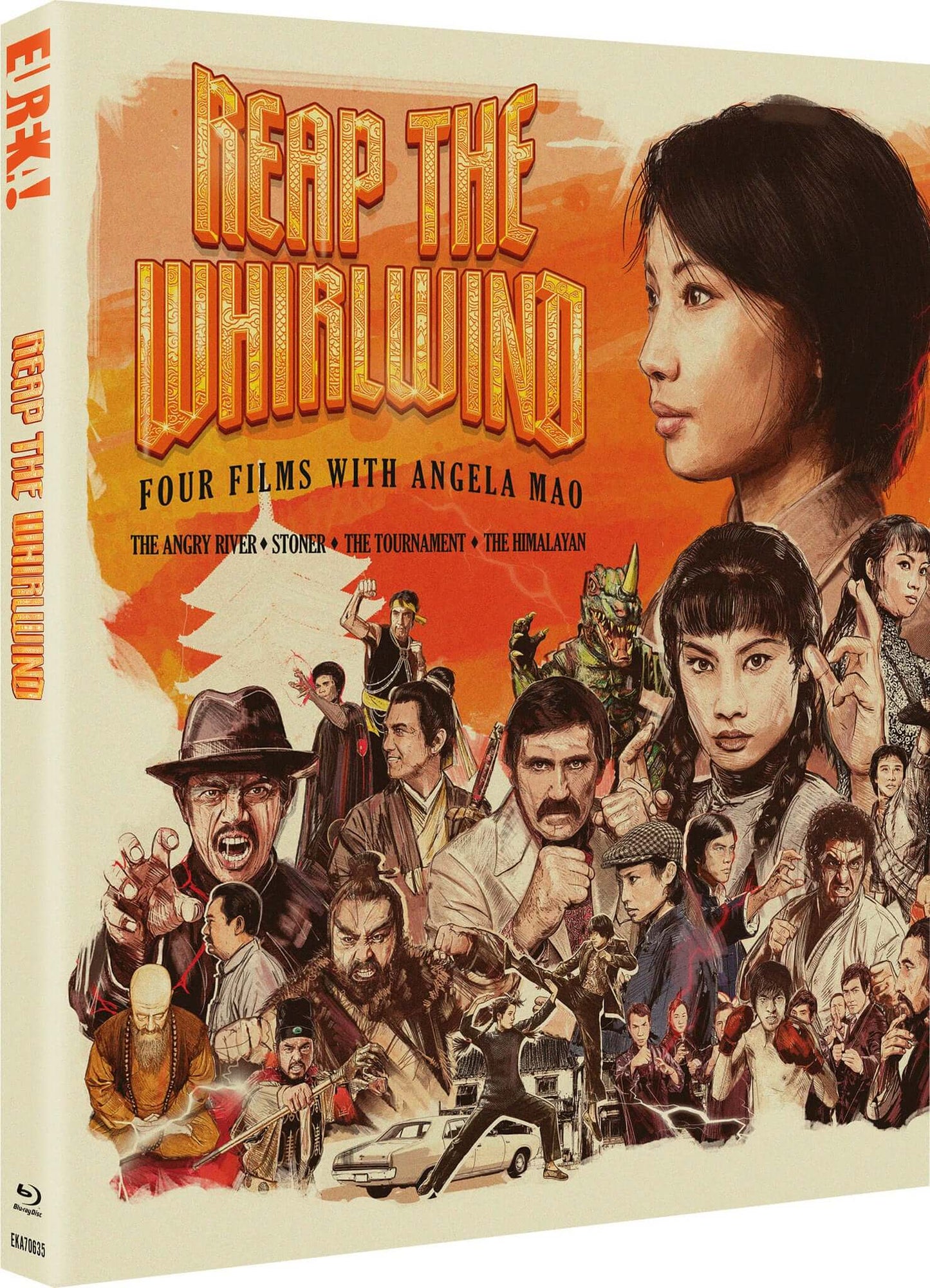 Reap the Whirlwind: Four Films with Angela Mao (Blu-ray) Limited Edition slipcase version