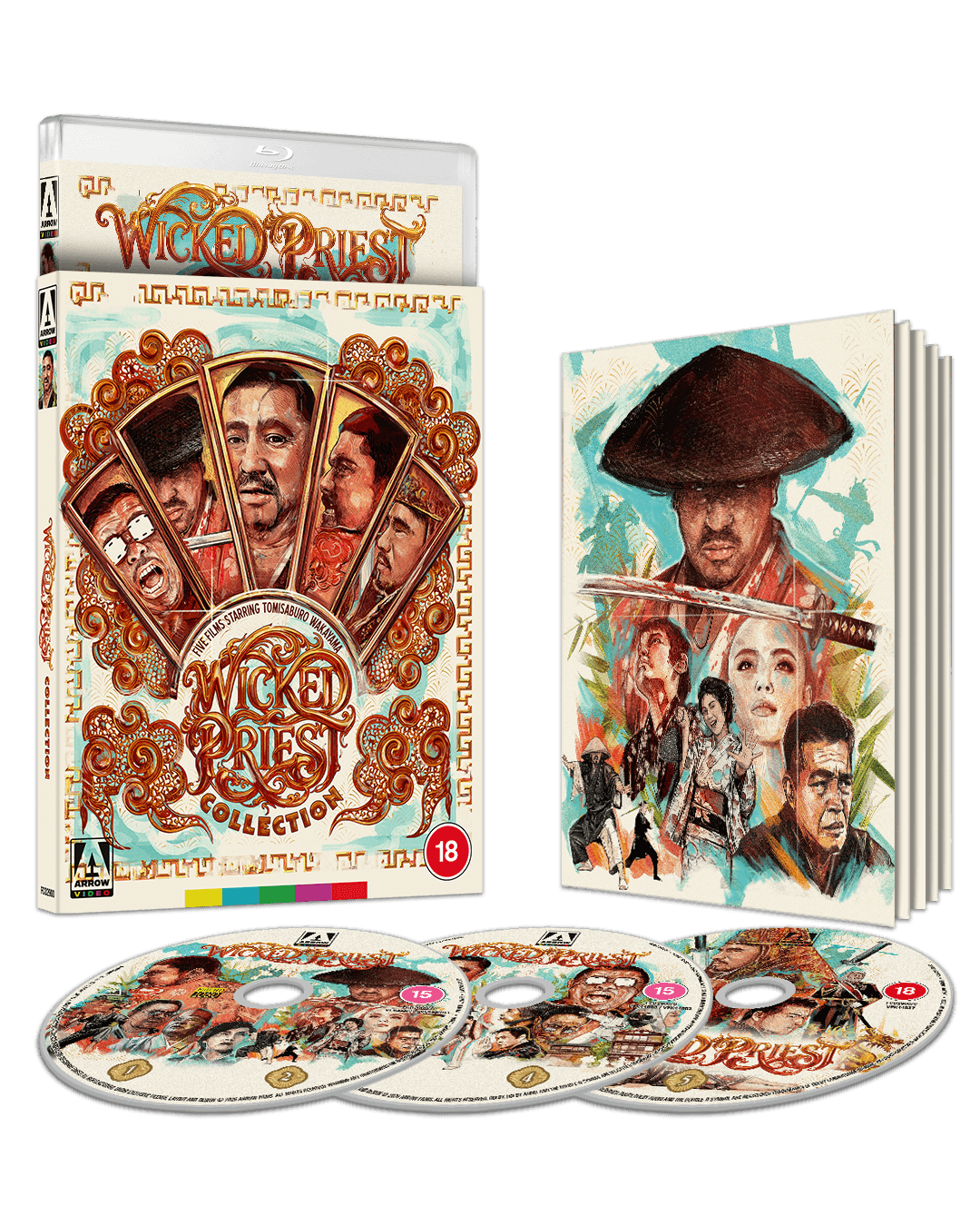 Wicked Priest collection bluray Arrow Video Terracotta distribution