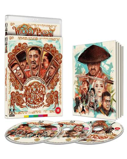 Wicked Priest collection bluray Arrow Video Terracotta distribution