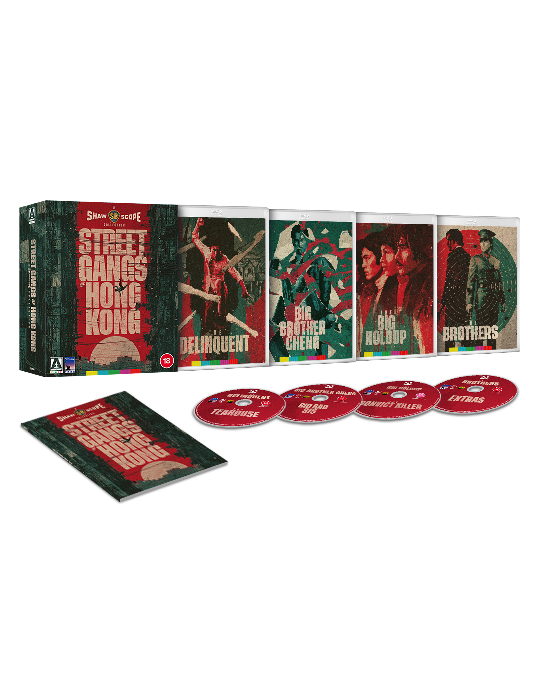 STREET GANGS OF HONG KONG shawscope arrow video bluray boxset