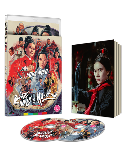 Nora Miao double-bill bluray THE BLADE SPARES NONE and THE HURRICANE released by Arrow Video