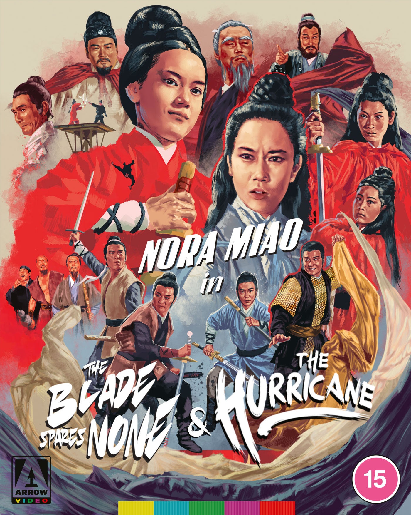 Nora Miao double-bill bluray THE BLADE SPARES NONE and THE HURRICANE released by Arrow Video