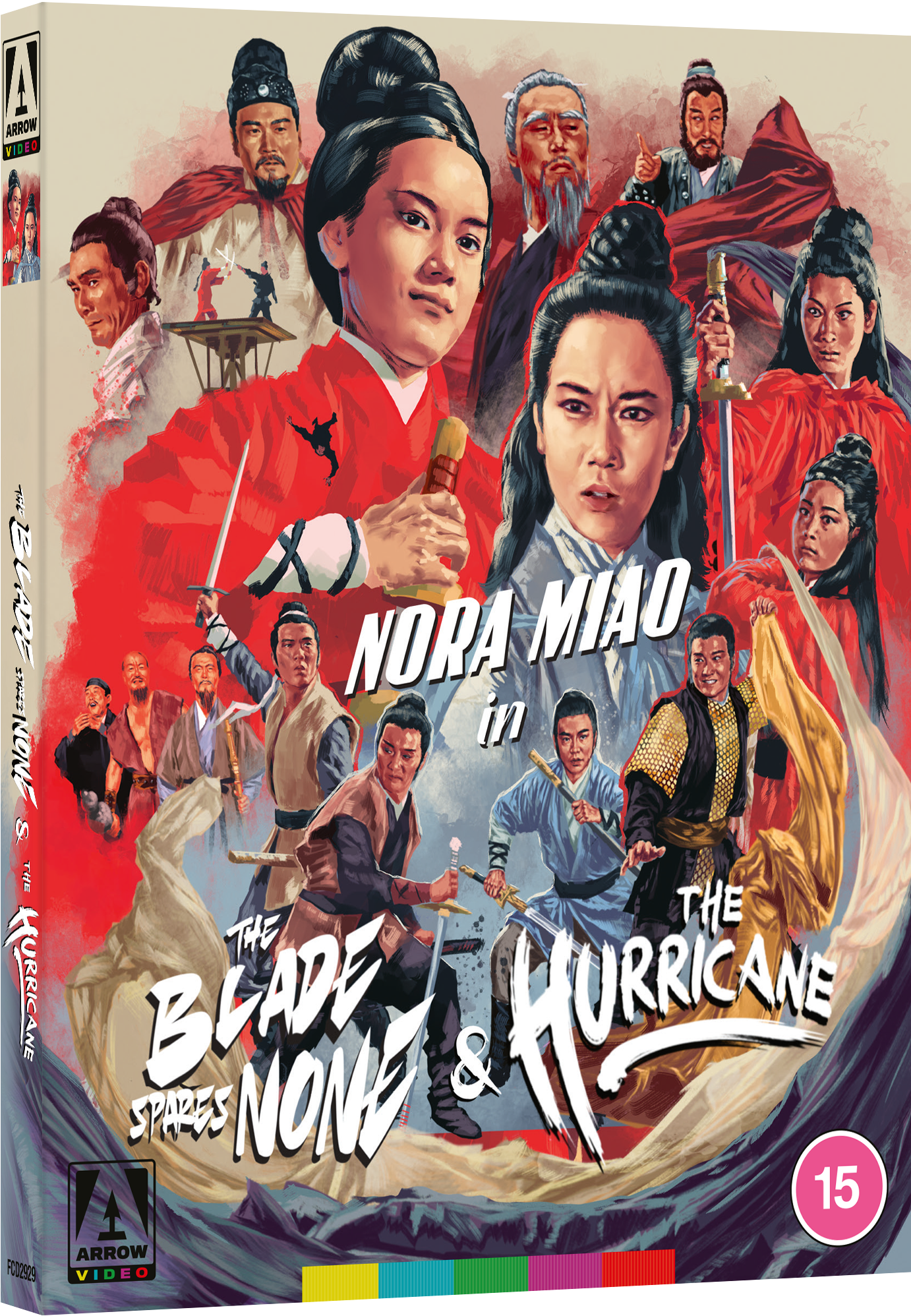 Nora Miao double-bill bluray THE BLADE SPARES NONE and THE HURRICANE released by Arrow Video
