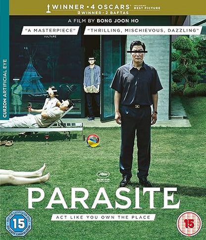 Parasite (blu ray) standard version -Curzon- Terracotta Distribution