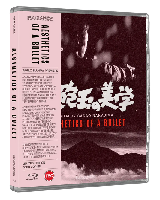 Aesthetics of A Bullet (1973) Limited Edition bluray, Radiance Films on the Terracotta Distribution store.
