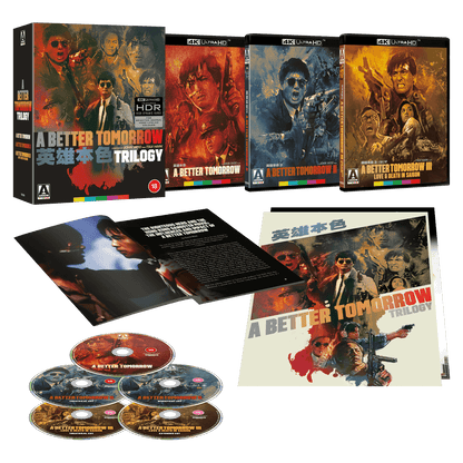 A BETTER TOMORROW TRILOGY 4KUHD ARROW VIDEO