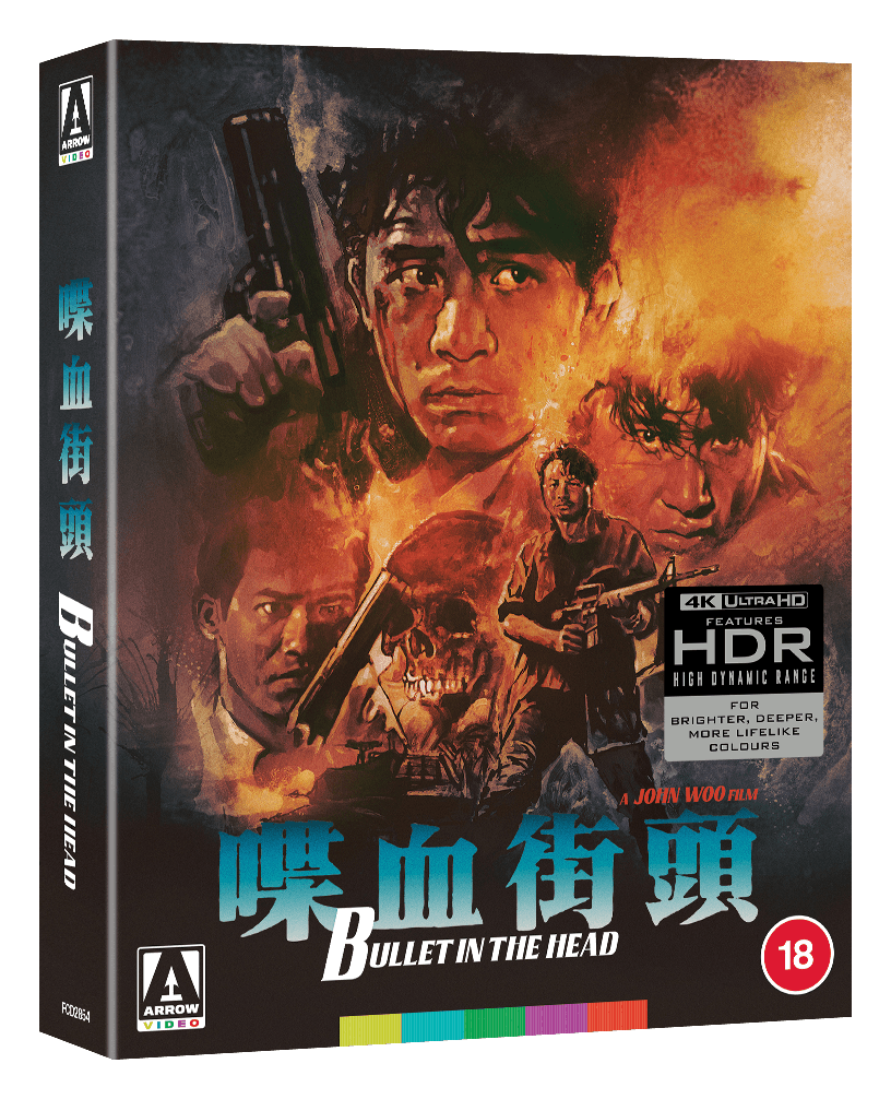 BULLET IN THE HEAD (1990) 4K UHD Terracotta Distribution store