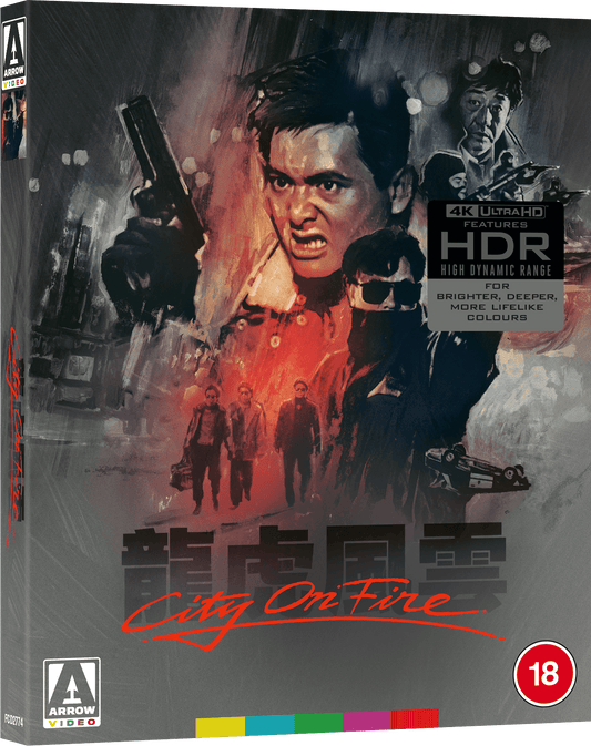 CITY ON FIRE (1987) 4KUHD terracotta distribution