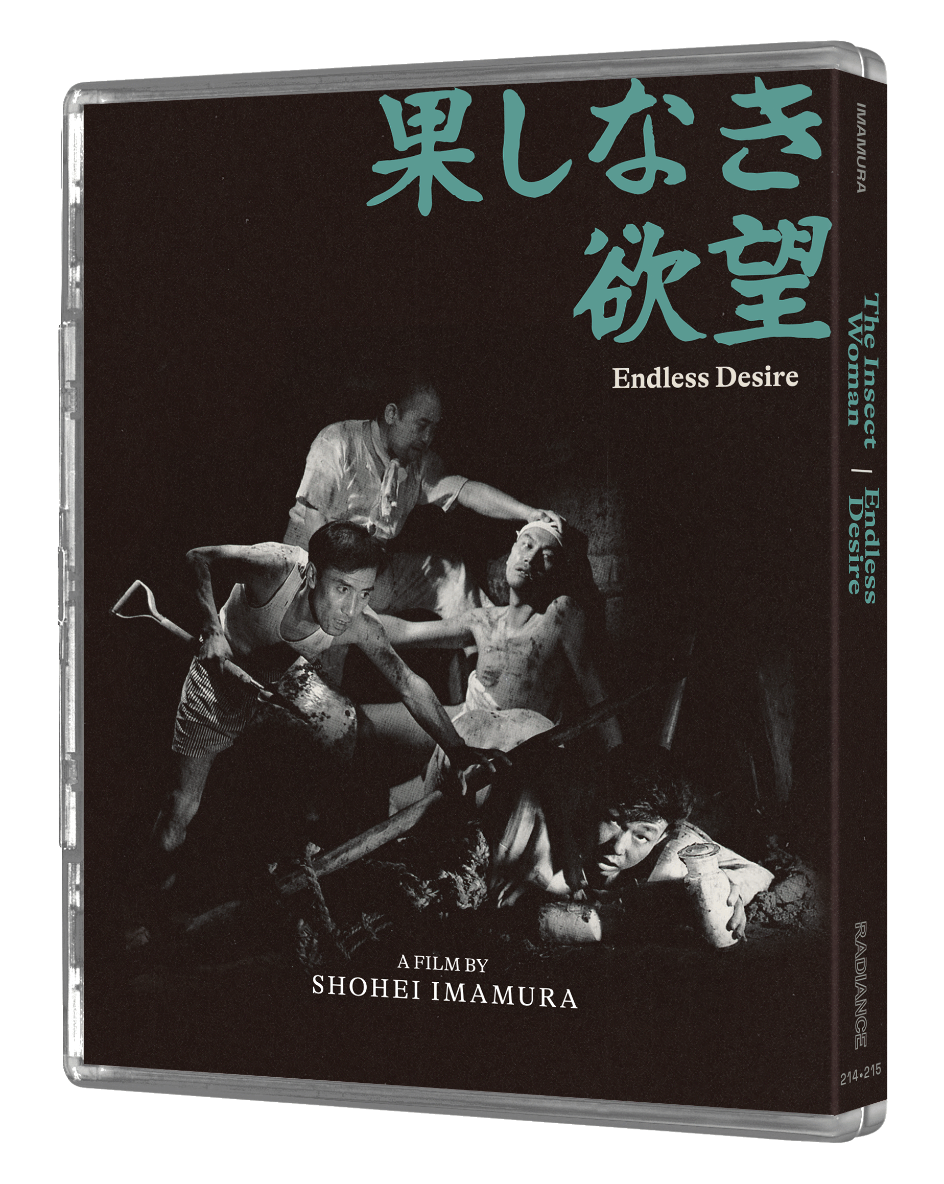 back of bluray box for THE INSECT WOMAN and ENDLESS DESIRE