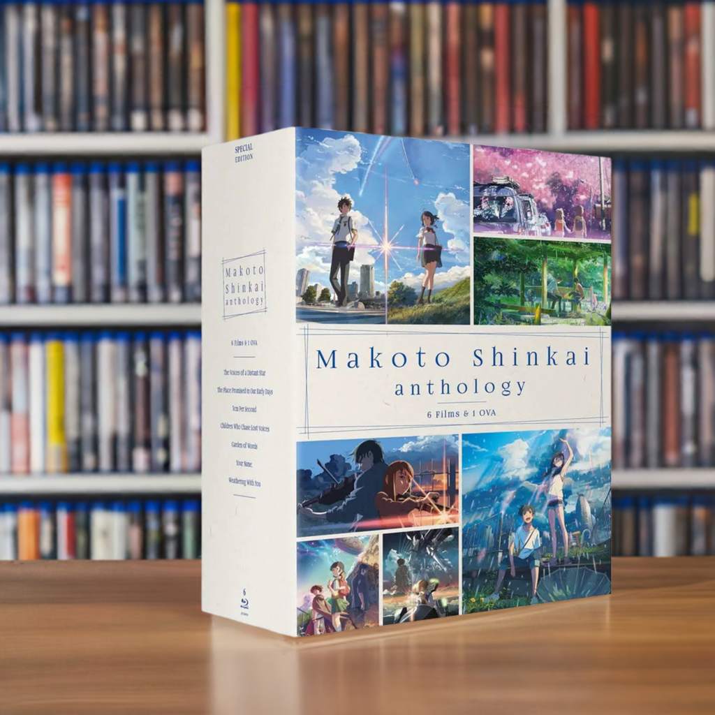 makoto shinkai 6 film blu ray boxset