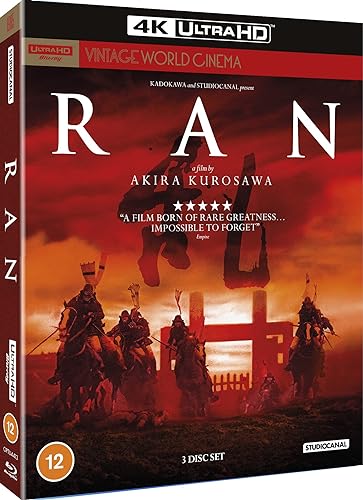Ran (4KUHD & Blu-ray dual format) Limited Edition slipcase version