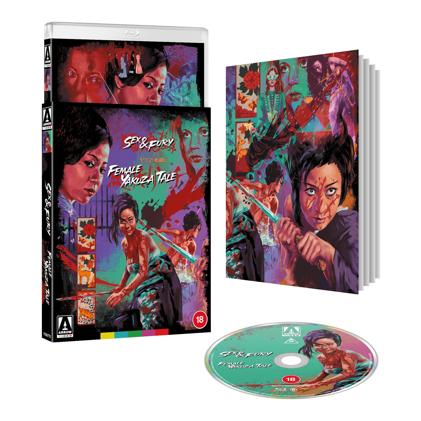 Sex and Fury and Female Yakuza Tale Blu-ray Arrow Video, Limited Edition. Buy it on the Terracotta Distribution store