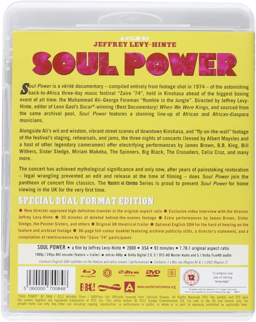SOUL POWER Blu-ray & DVD - Terracotta Distribution
