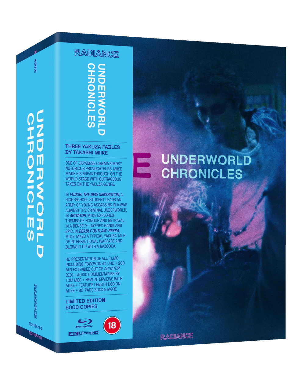 Underworld Chronicles: Three Yakuza Fables by Takashi Miike (bluray) Limited Edition Boxset