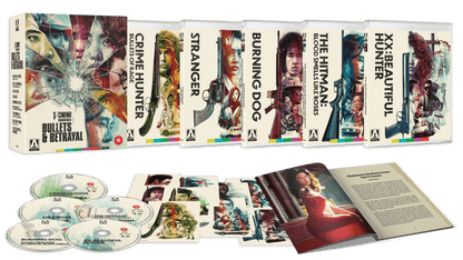 V-cinema Essentials Arrow Video bluray boxset on the Terracotta Distribution store nine films on five discs