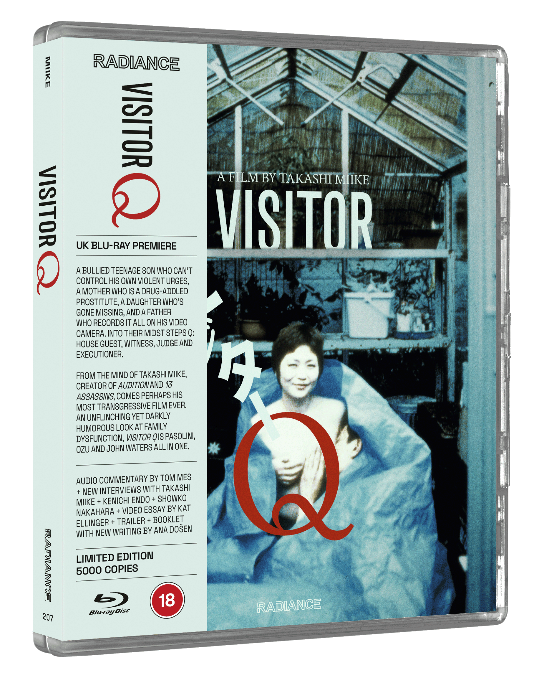 Visitor q bluray Radiance Films Limited Edition