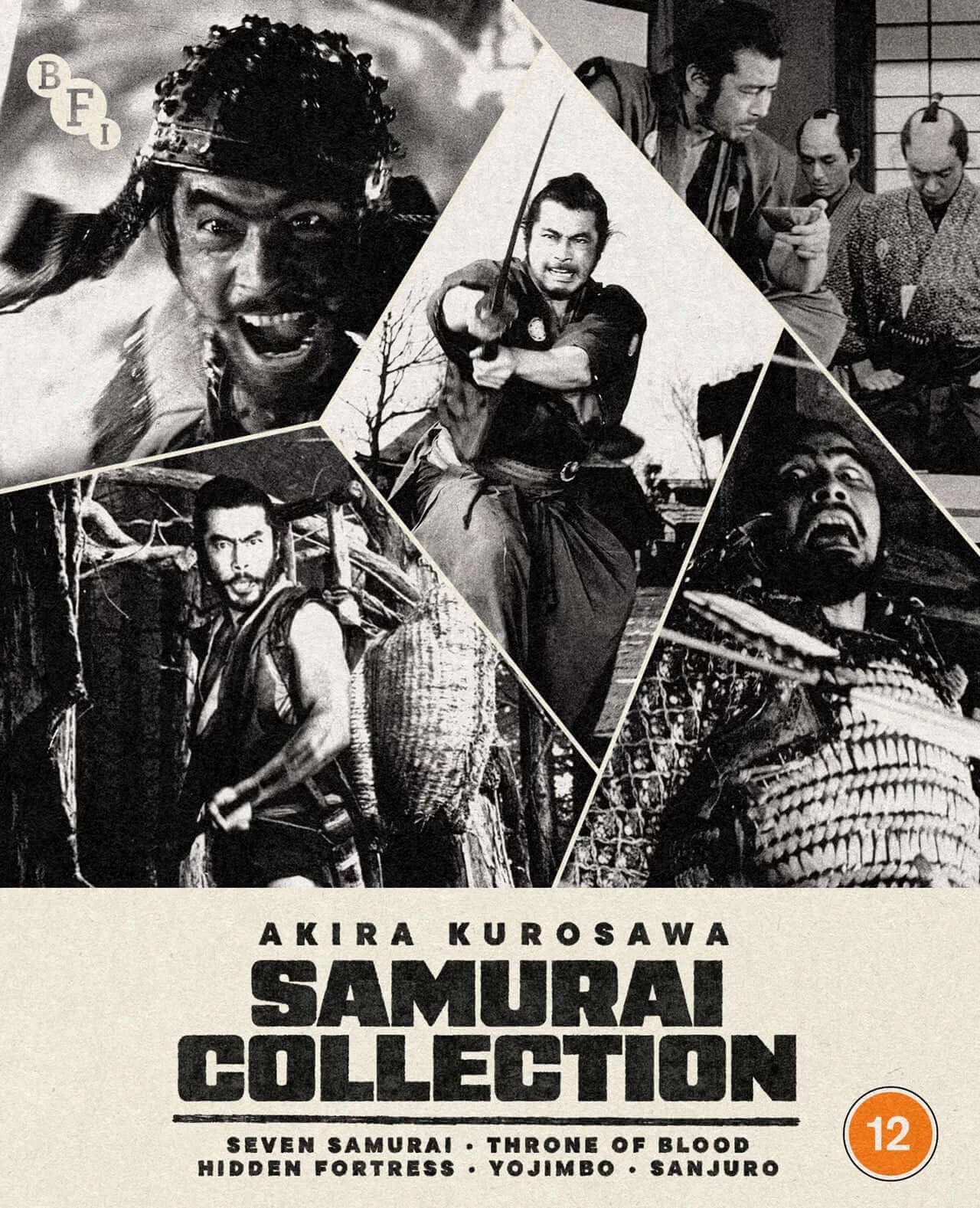AKIRA KUROSAWA SAMURAI COLLECTION bluray boxset BFI