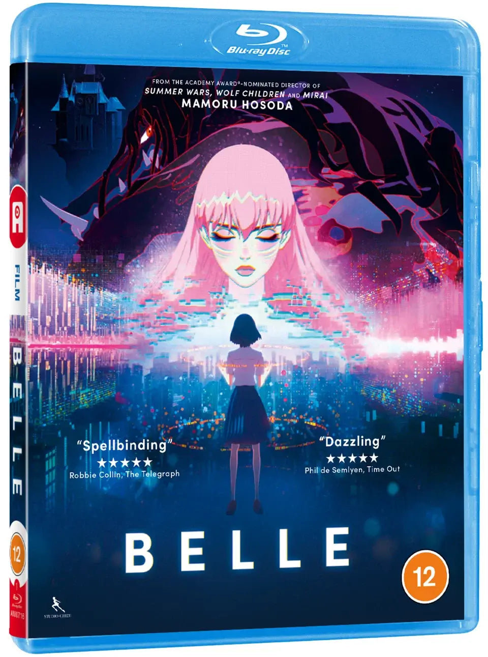 BELLE (2021) directed by Mamoru Hosoda on bluray on the Terracotta Distribution store