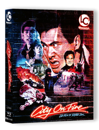 CITY ON FIRE Legends Pictures Collection version 4KUHD and Blu-ray dual format