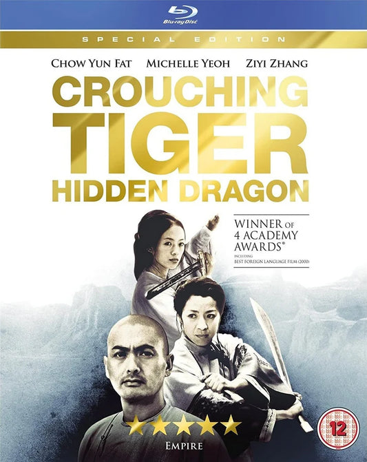 CROUCHING TIGER, HIDDEN DRAGON directed by Ang Lee on Blu-ray