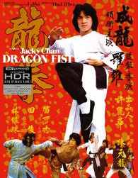 Jackie Chan's DRAGON FIST deluxe 4KUHD and Bluray edition 88Films web exclusive version.