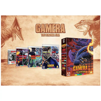 gamera showa era boxset arrow video