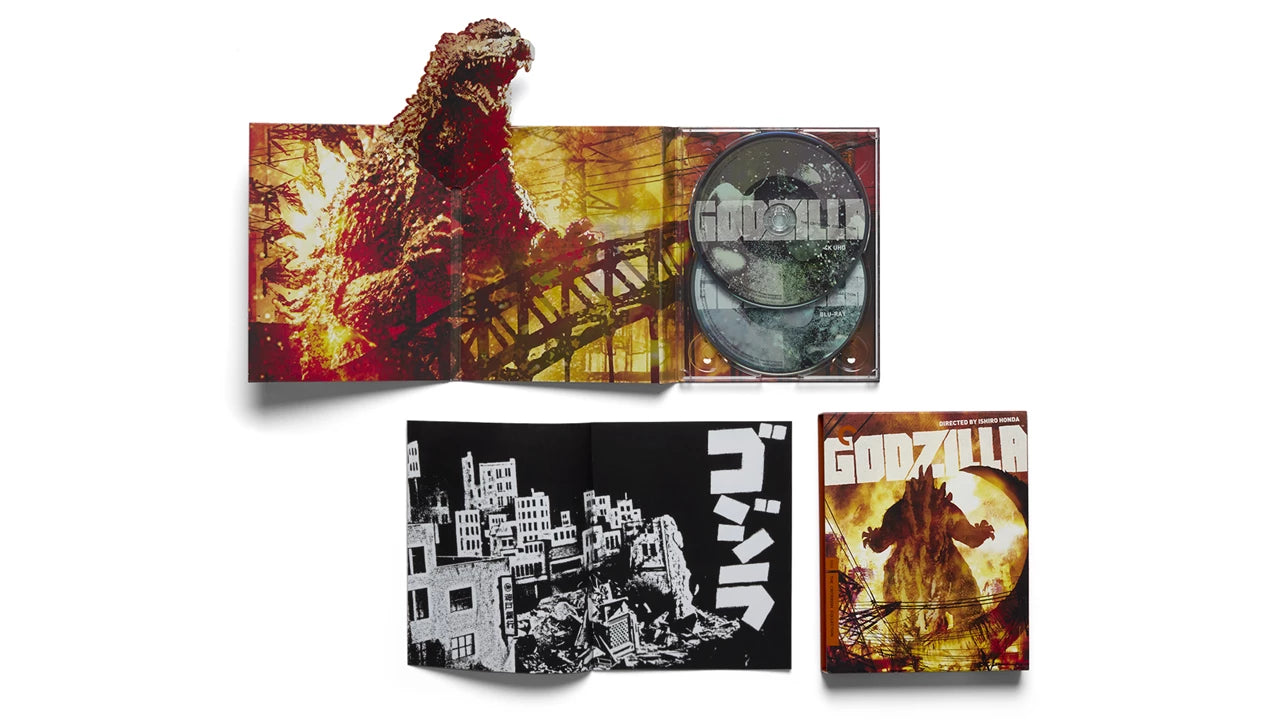 Godzilla (1954) 4K uhd and blu ray dual format Terracotta