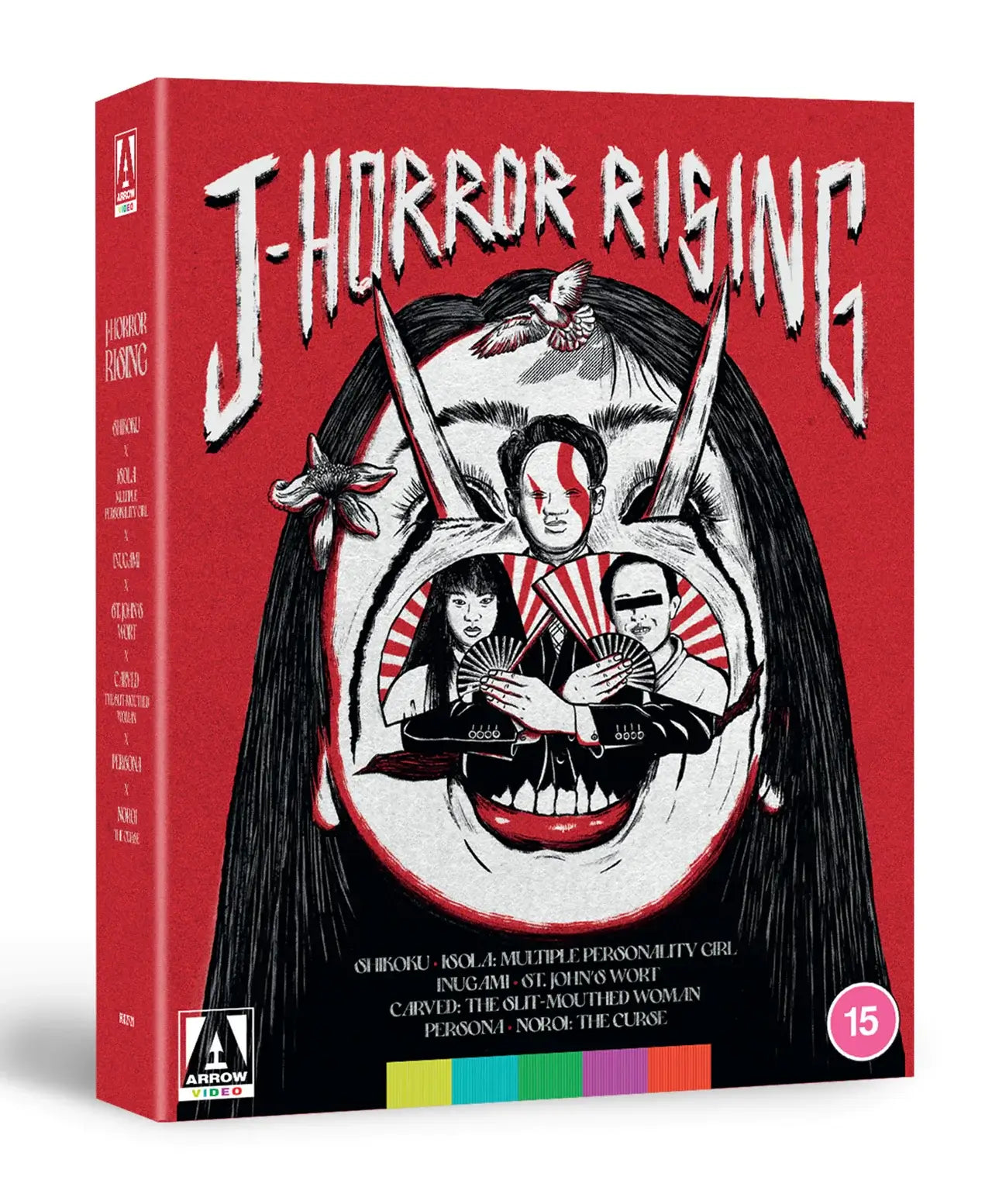 J HORROR RISING, Arrow Video boxset of Japanese Horror films including NOROI