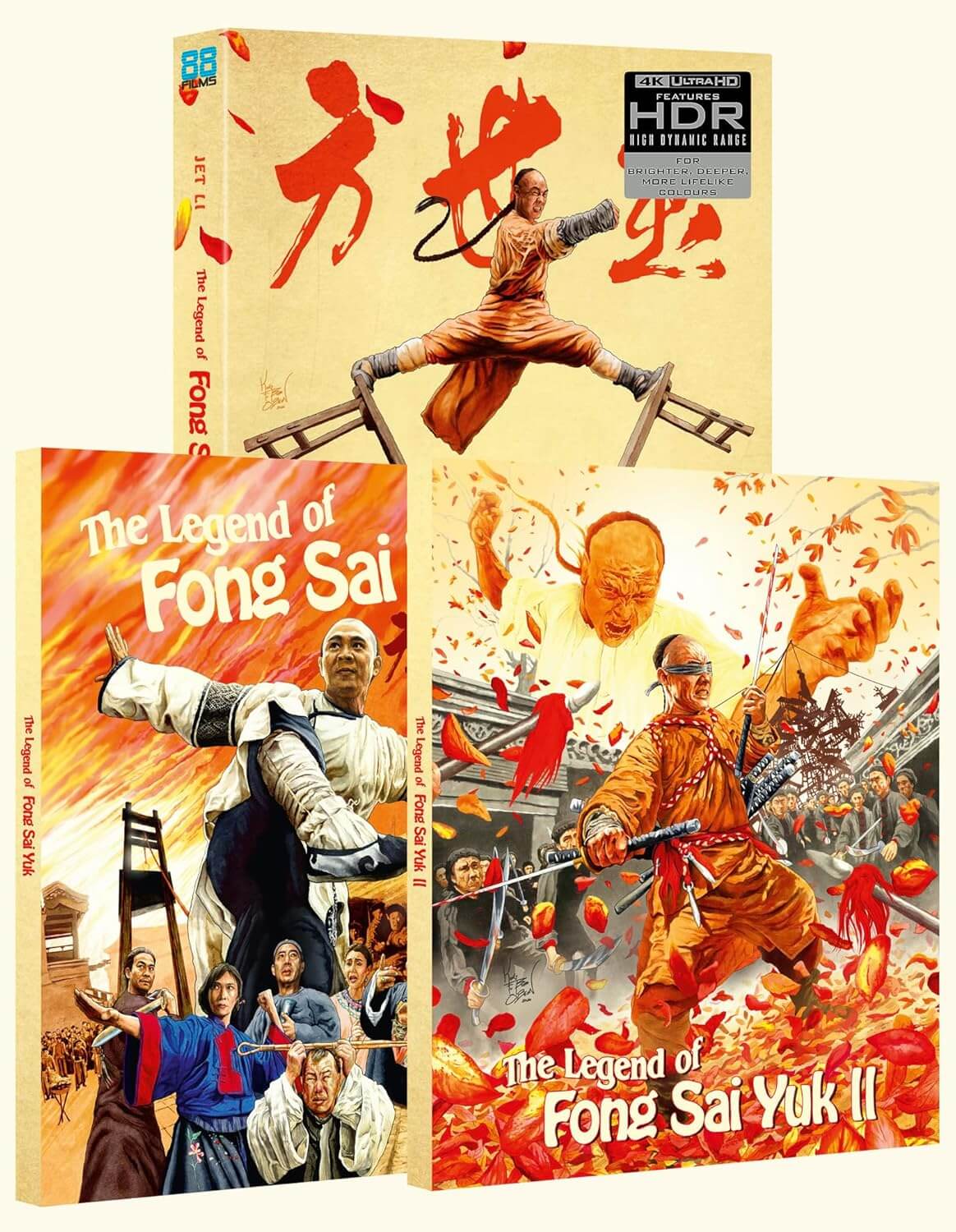 The Legend Of Fong Sai Yuk 1&2 (4K UHD) Deluxe Collector Edition