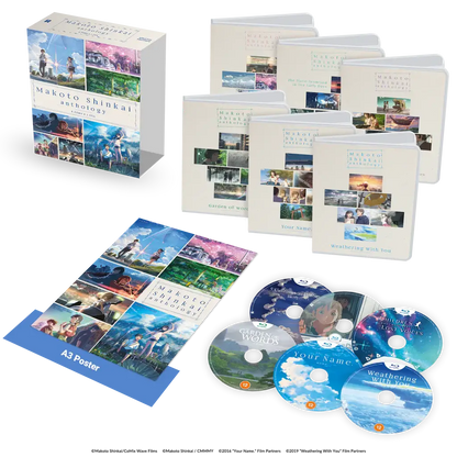 makoto shinkai anthology blu ray boxset