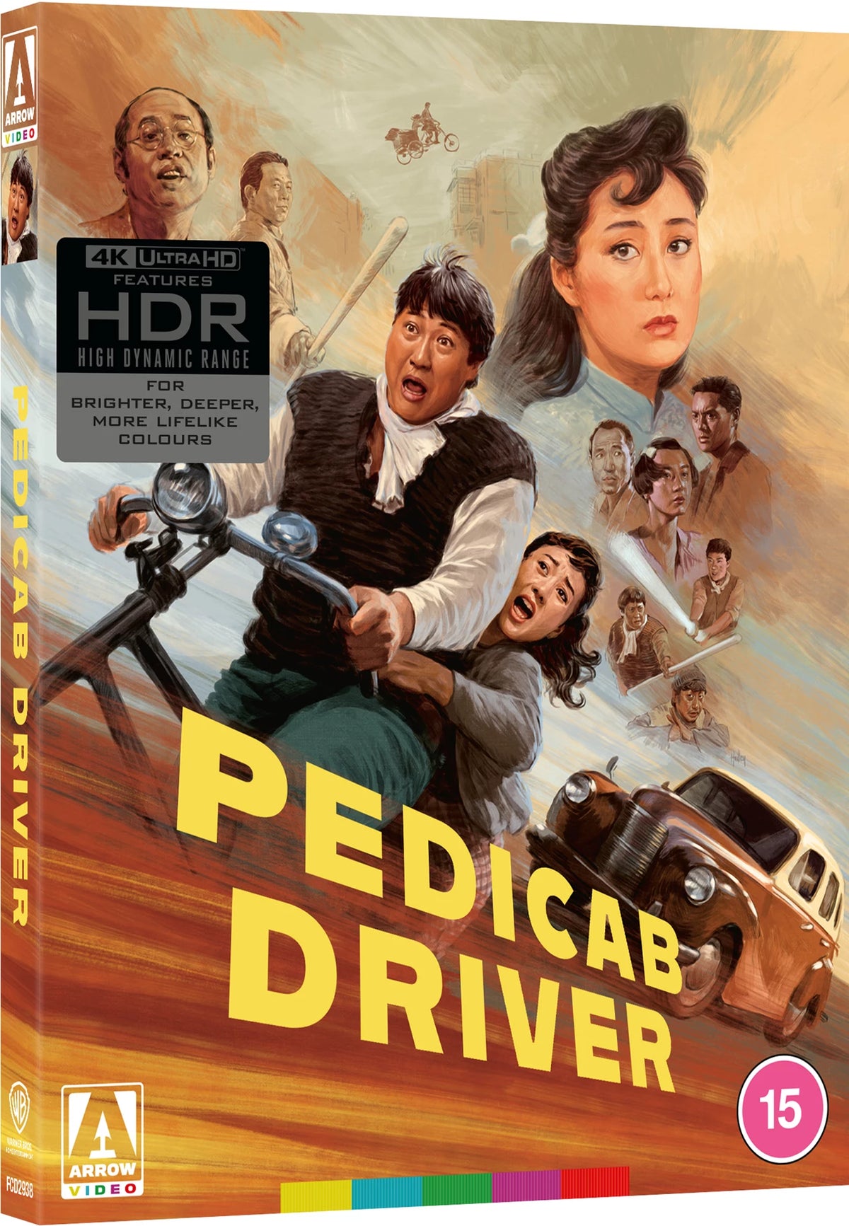 Sammo Hung's PEDICAB DRIVER 4K UHD limited edition slipcase Arrow Video
