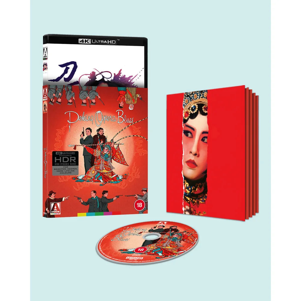 PEKING OPERA BLUES directed by Tsui Hark, on 4KUHD, available to buy on the Terracotta Distribution store.
