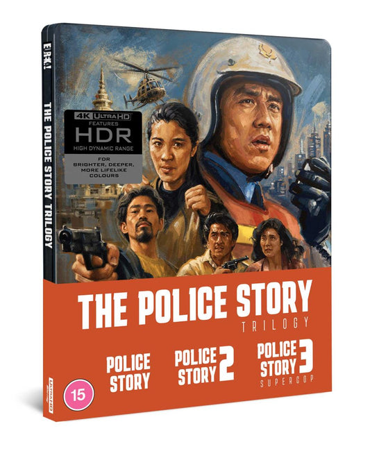 The Police Story Trilogy (4K UHD Steelbook) Limited Edition