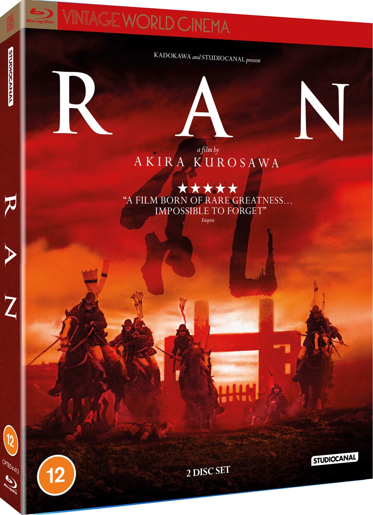 Ran (blu ray) Limited Edition slipcase version