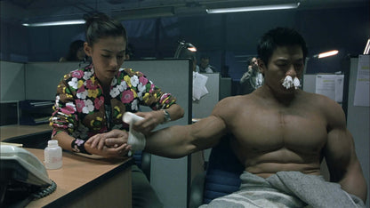 RUNNING ON KARMA (20030 bluray Terracotta Distribution Andy Lau bodybuilder with Cecilia Cheung