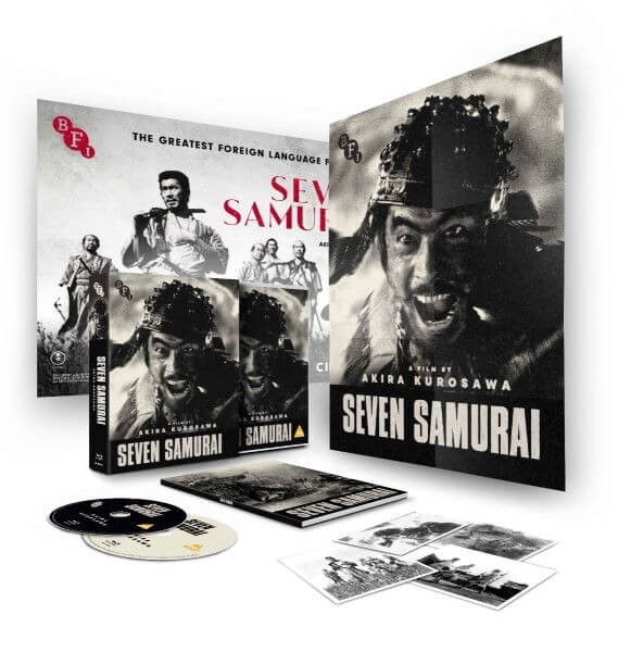 Seven Samurai (blu ray) Limited Edition slipcase terracotta distribution