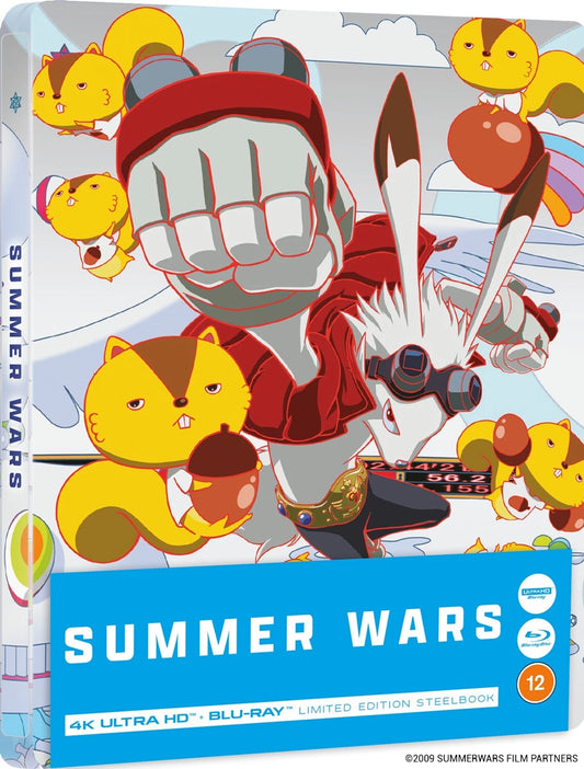 summer wars 4KUHD and blu-ray steelbook on the Terracotta Distribution store