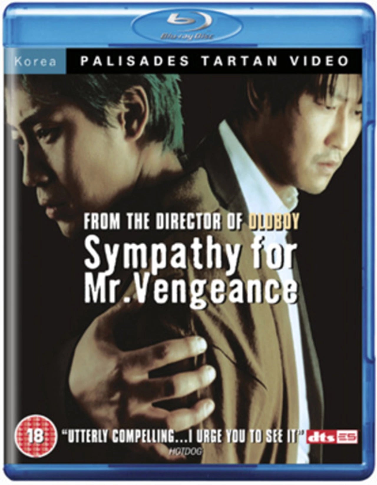 SYMPATHY FOR MR. VENGEANCE (2002) bluray