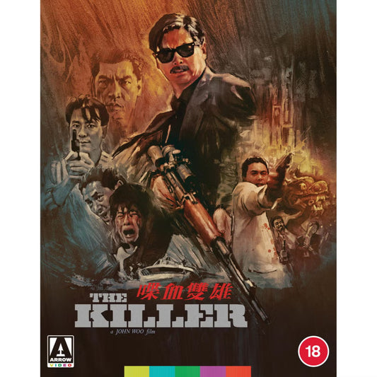 THE KILLER (1989) directed by John Woo. Blu-ray released by Arrow Video, available to buy on the Terracotta Distribution store.