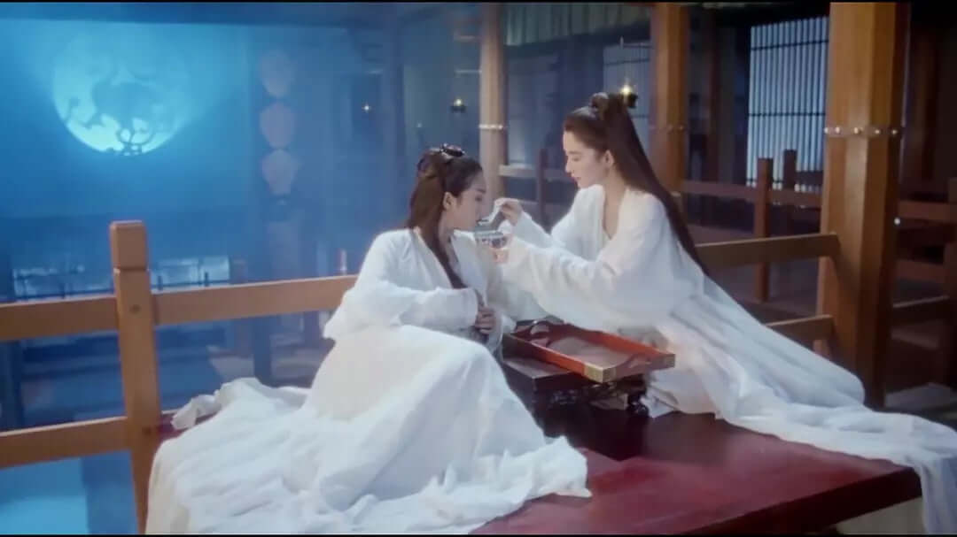 A scene from THE MAIDENS OF HEAVENLY MOUNTAINS (1994) bluray with slipcase Terracotta Distribution