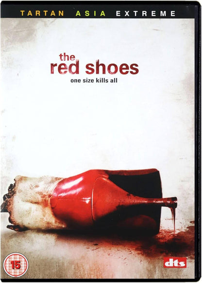 THE RED SHOES (2005) south korean horror film on DVD, released by TARTAN ASIA EXTREME, available to buy on the Terracotta Distribution store