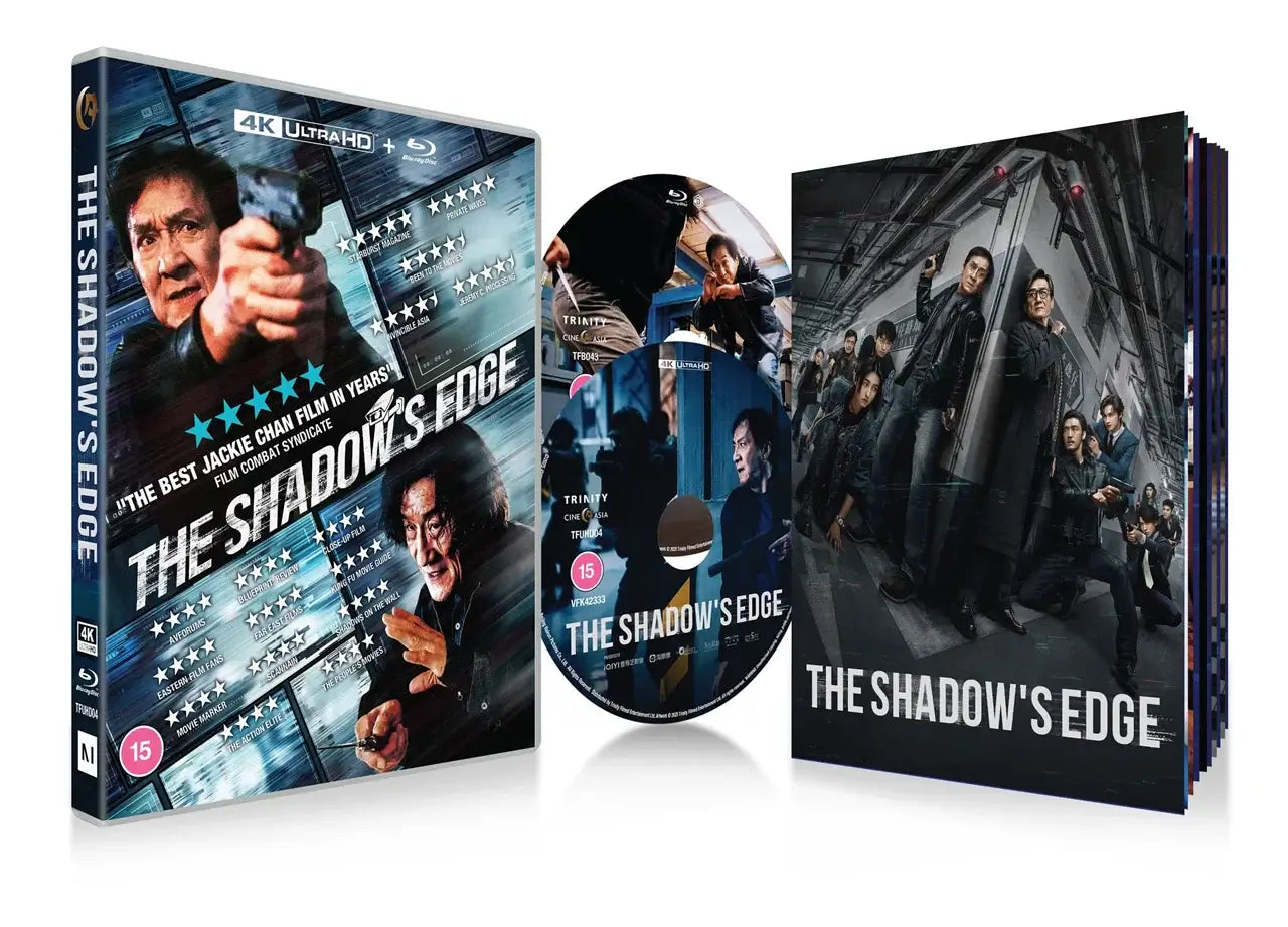 THE SHADOW'S EDGE (2025) starring Jackie Chan. 4KI UHD and bluray dual format on the Terracotta store