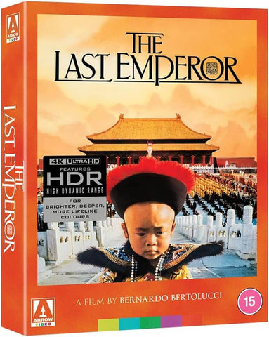 the last emperor 4k UHD deluxe boxset arrow video