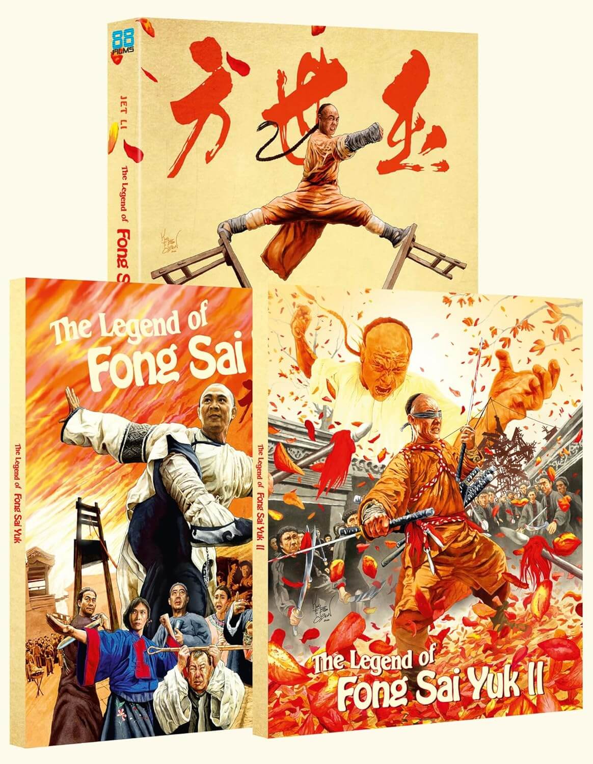 The Legend Of Fong Sai Yuk 1&2 (blu ray) Deluxe Collector Edition